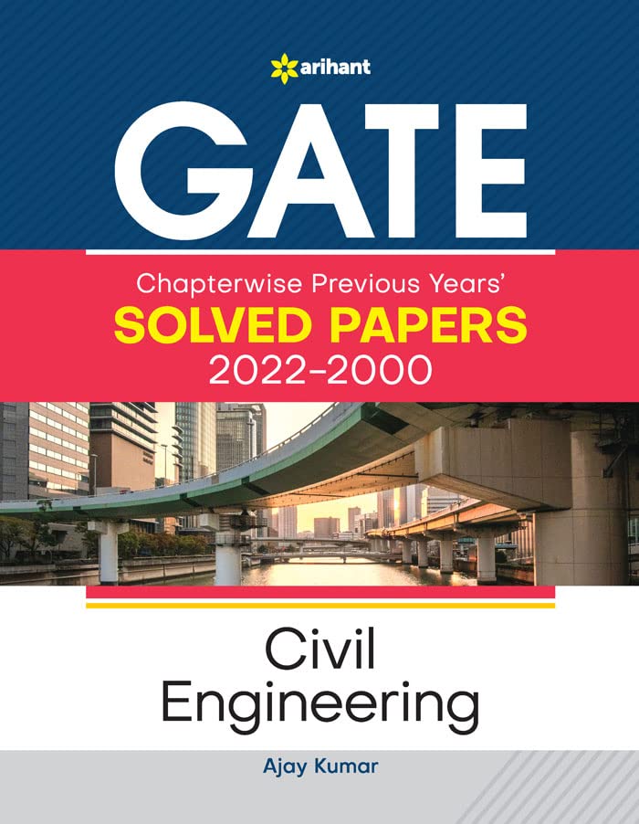 Gate Chapterwise Previous Years Solved Papers (2022-2000) Civil Engineering - Retail Maharaj