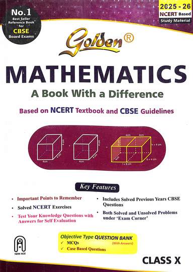 Golden Mathematics Class 10 : Cbse - Retail Maharaj