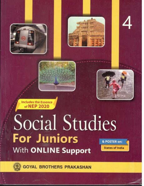 Goyal Brothers Social Studies for Juniors for Class 4 - Retail Maharaj