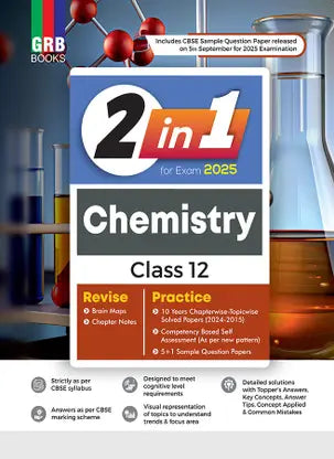 GRB 2 in 1 Chemistry Class 12 - Retail Maharaj