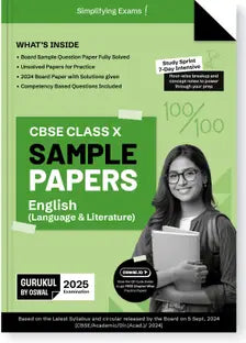 Gurukul By Oswal Hindi-A Sample Papers for CBSE Class 10 Board Exam 2025 - Retail Maharaj