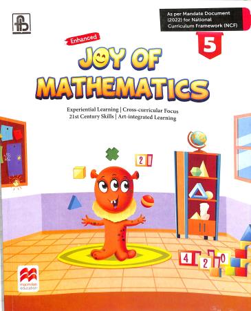 Joy Of Mathematics 5 (CBSE) NCF 2022 - Retail Maharaj