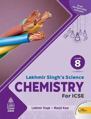 Lakhmir Singh's Science ICSE Chemistry 8 - Retail Maharaj