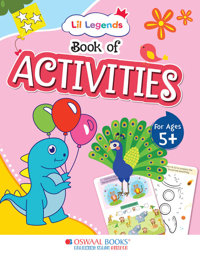 Lil Legends Preschool Activity Book For Kids, Age- 5+ Years - Retail Maharaj