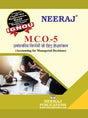 MCO-5 Accounting for Managerial Decisions - Retail Maharaj