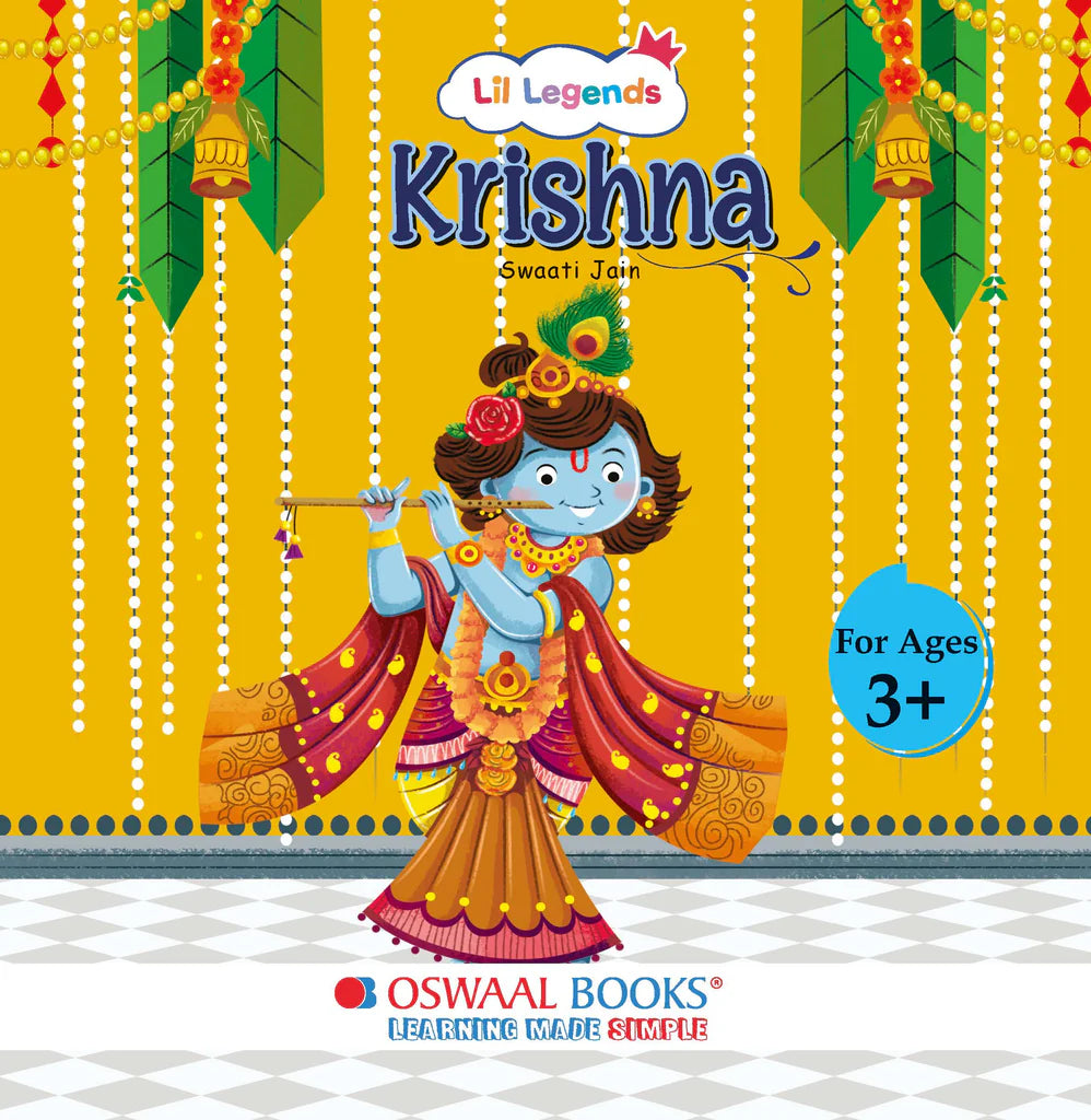My Little Board Book of Enchanting Mythological Tales of Krishna for Kids Ages 3+ | Lil Legends - Retail Maharaj