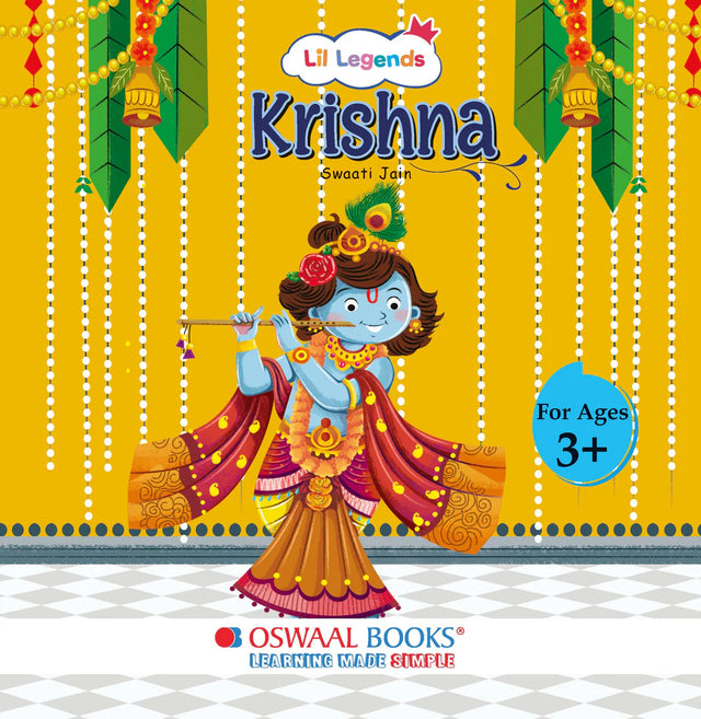 My Little Board Book of Enchanting Mythological Tales of Krishna for Kids Ages 3+ | Lil Legends - Retail Maharaj