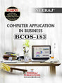 Neeraj Publications Bcos-183 Computer Application In Business - Retail Maharaj