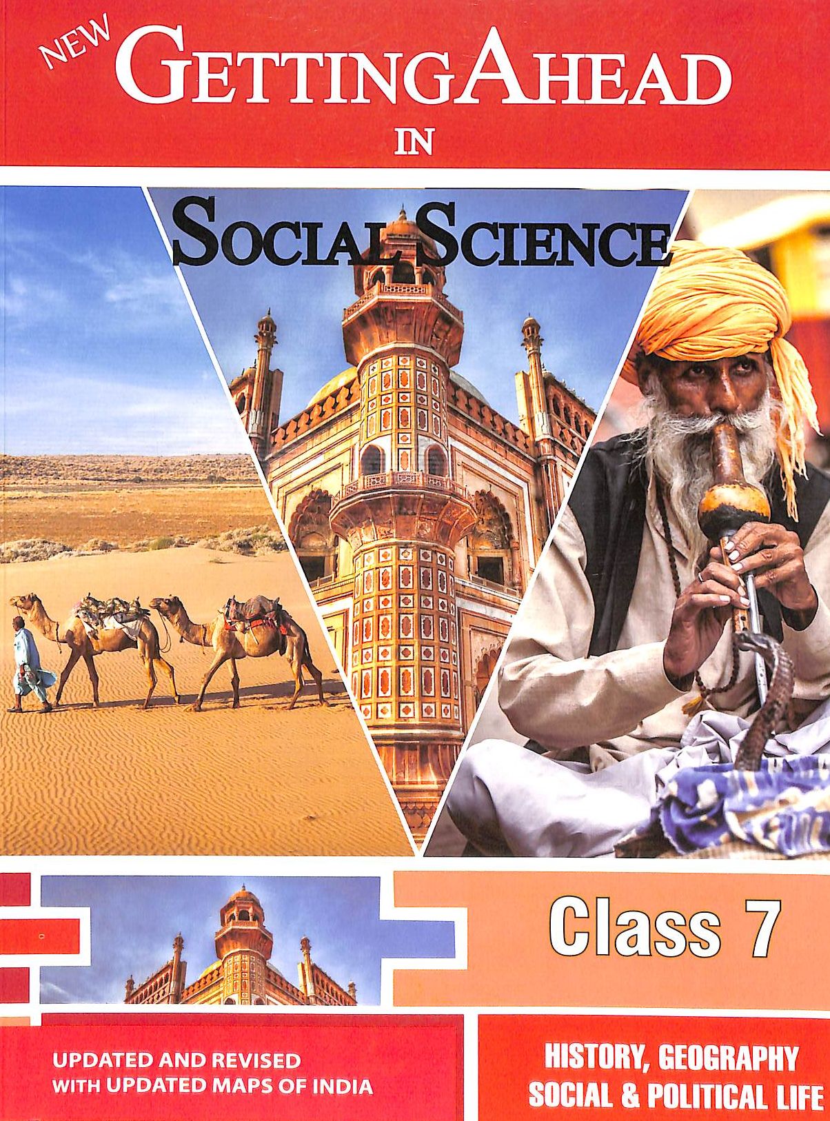 New Getting Ahead In Social Science Class 7 History Geography Social & Political Life: Cbse - Retail Maharaj