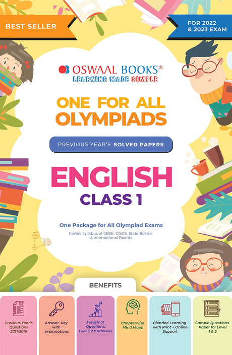 One For All Olympiad English Class 1 - Retail Maharaj