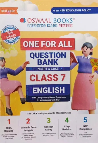 One For All Q.B. Ncert & Cbse English-7 - Retail Maharaj