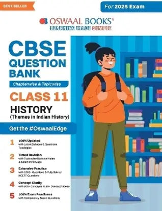 Oswaal CBSE Question Bank Class 11 History, Chapterwise and Topicwise Solved Papers For 2025 Exams - Retail Maharaj