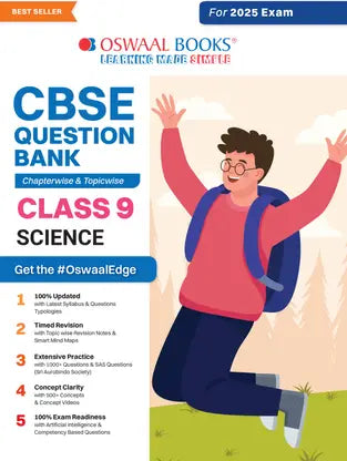 Oswaal CBSE Question Bank Class 9 Science, Chapterwise and Topicwise Solved Papers For 2025 Exams - Retail Maharaj