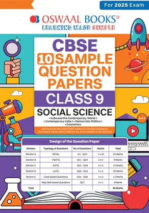 Oswaal Cbse Sample Question Papers Class 9 Social Science - Retail Maharaj