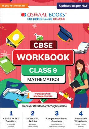 Oswaal CBSE Workbook for Class 9 Mathematics - Retail Maharaj