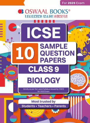 Oswaal ICSE | 10 Sample Question Papers | Class 9 | Biology (For 2025 Exam) - Retail Maharaj