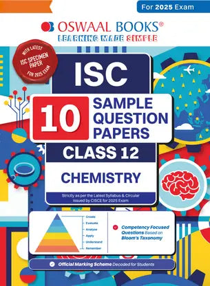 Oswaal Isc | 10 Sample Question Papers | Class 12 | Chemistry - Retail Maharaj