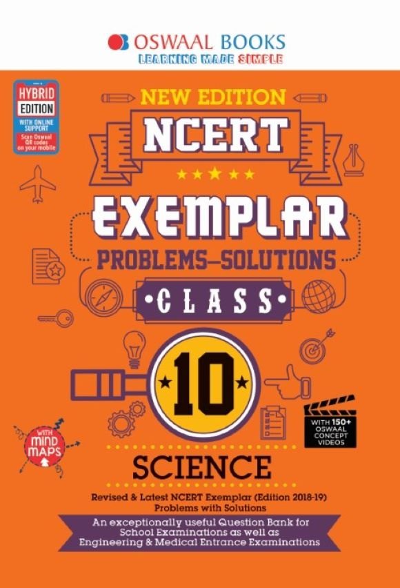 Oswaal NCERT Exemplar Problems-solutions Class 10, Science - Retail Maharaj