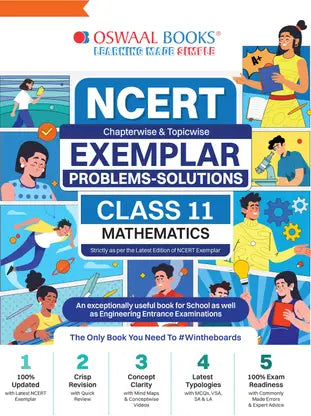Oswaal NCERT Exemplar (Problems - Solutions) Class 11 Mathematics - Retail Maharaj