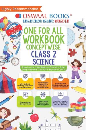 Oswaal One For All Workbook Conceptwise Science Class 2 - Retail Maharaj