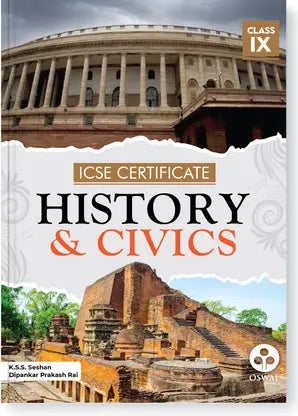 Oswal Certificate History & Civics Textbook for ICSE Class 9 - Retail Maharaj