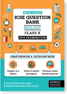 Oswal - Gurukul Biology Most Likely Question Bank for ICSE Class 10 for 2024 Exam - Retail Maharaj