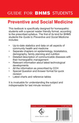 Preventive and Social Medicine - Guide for Bachelor of Homeopathic Medicine and Surgery Students - Retail Maharaj