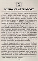 Principles and Practices of Mundane Astrology (An Old and Rare Book) - Retail Maharaj