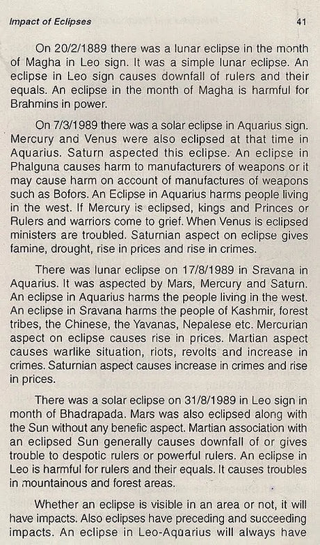 Principles and Practices of Mundane Astrology (An Old and Rare Book) - Retail Maharaj