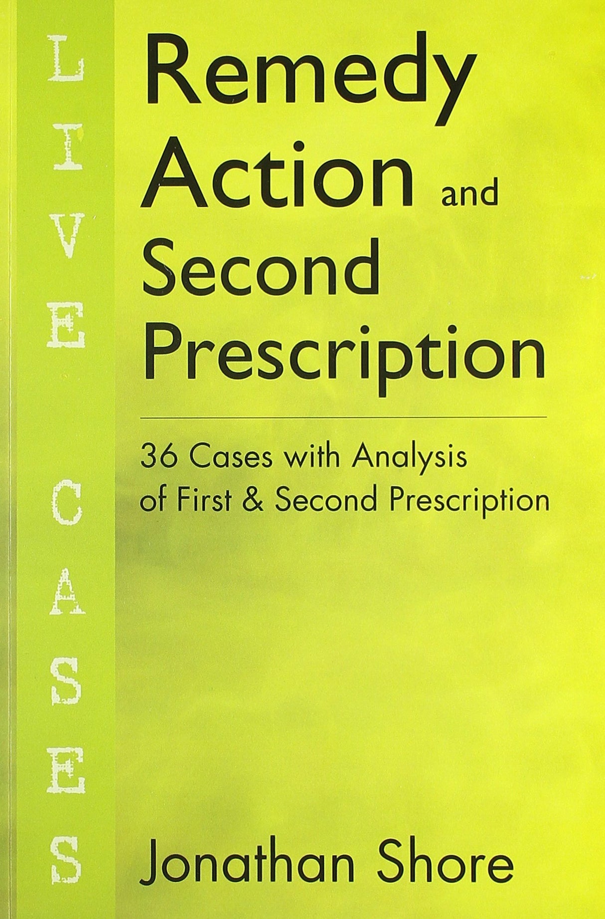 Remedy Action and Second Prescription: 1 - Retail Maharaj
