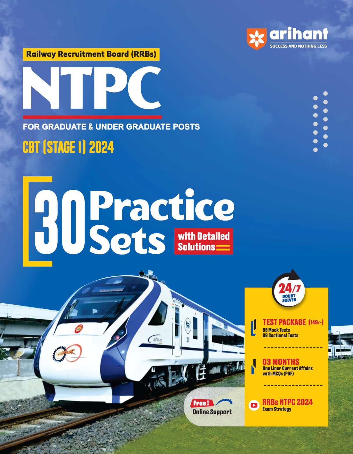 RRBs NTPC CBT (Stage I) 2024 - 30 Practice Sets - Retail Maharaj