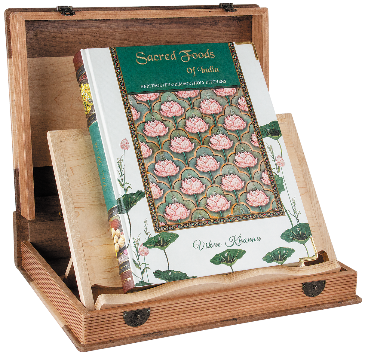 Sacred Foods Of India With Reading Stand - Retail Maharaj