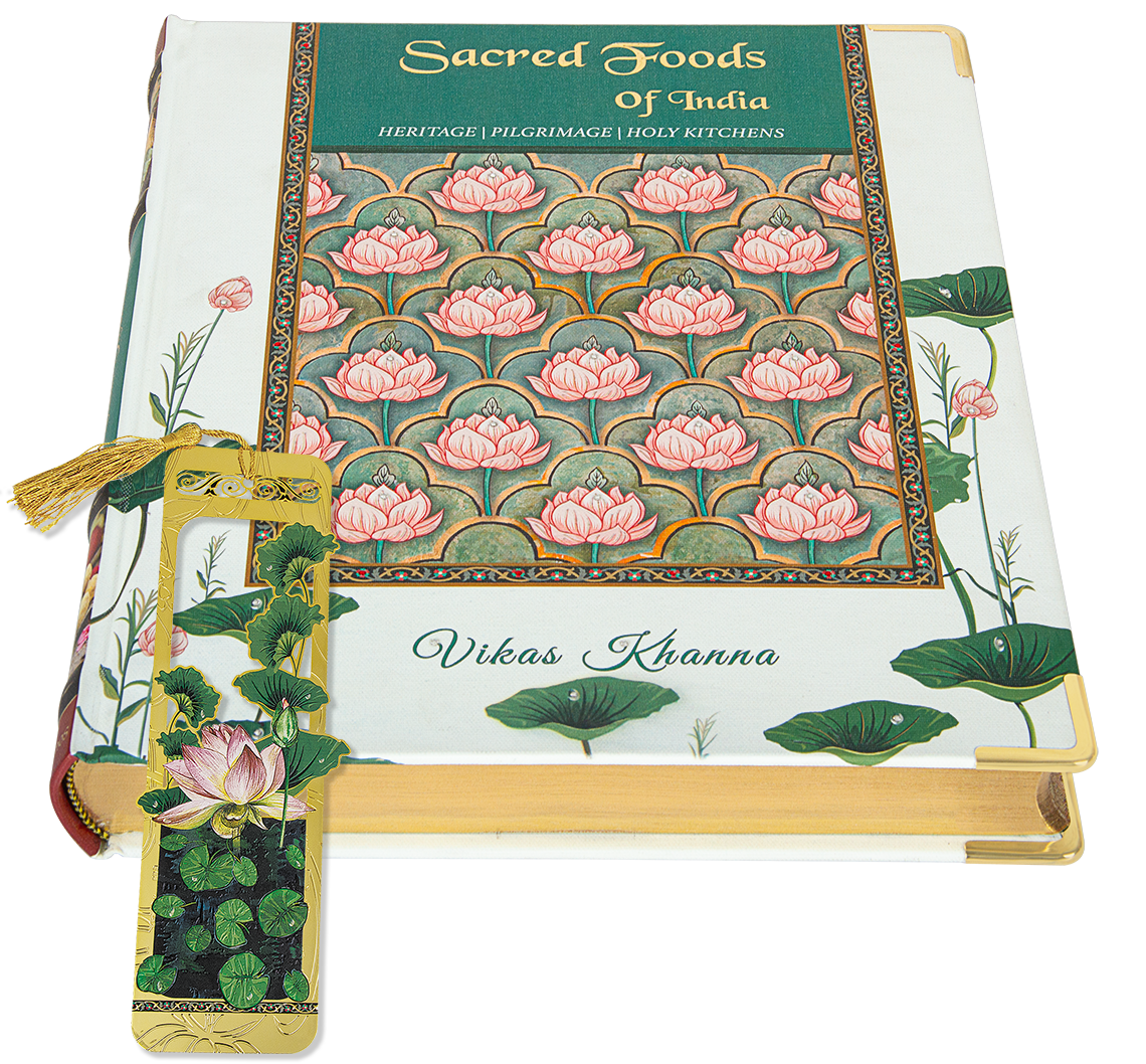 Sacred Foods Of India With Reading Stand - Retail Maharaj