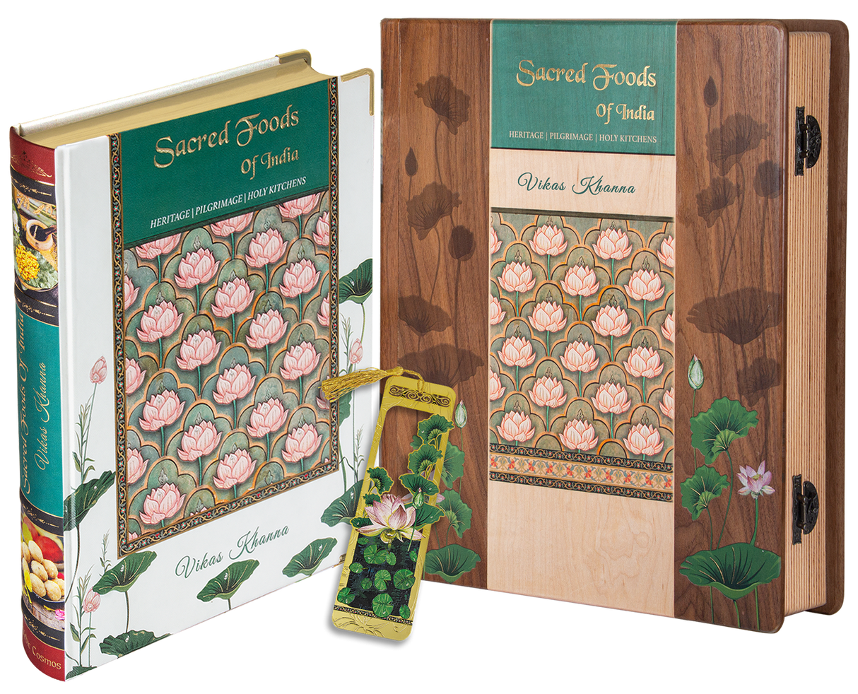 Sacred Foods Of India With Reading Stand - Retail Maharaj