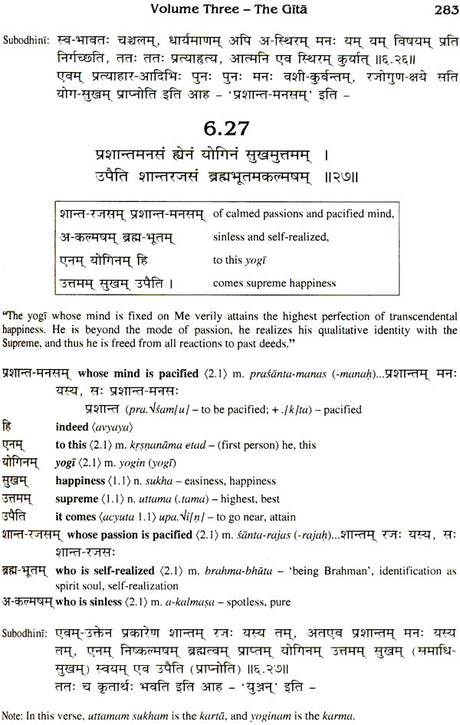 Sanskrit Bhagavad Gita Grammar (Set of 3 Volumes) - Retail Maharaj