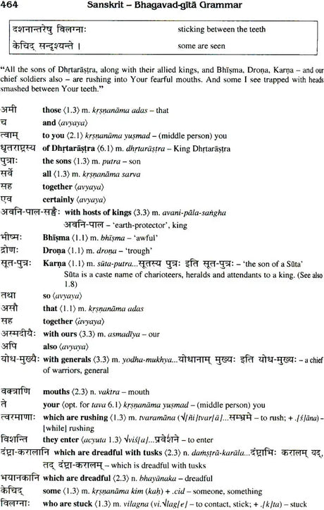 Sanskrit Bhagavad Gita Grammar (Set of 3 Volumes) - Retail Maharaj