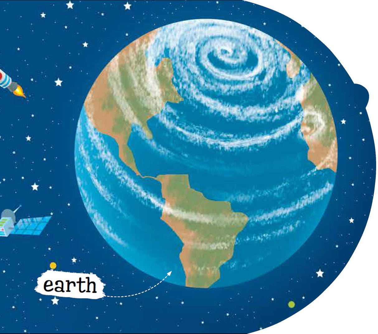 Space - Picture Word Board Book - Retail Maharaj