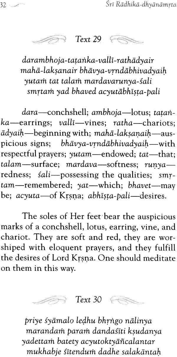 Sri Radhika-dhyanamrta (The Nectar of Meditation on Sri Radhika) - Retail Maharaj