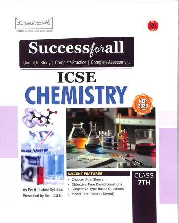 Success For All ICSE Chemistry Class 7th (NEP 2020) - Retail Maharaj