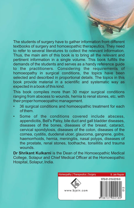 Surgery and Homoeopathic Therapeutics - Retail Maharaj