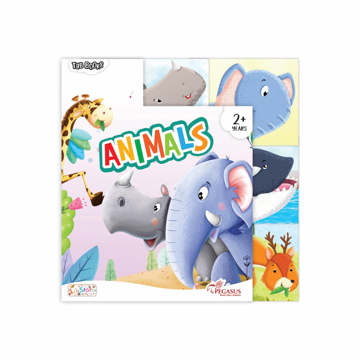 Tab Board Book - Animals - Retail Maharaj