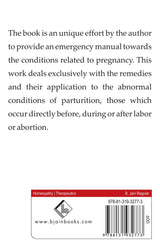 The Accoucheurs Emergency Manual Homoeopathy in Pregnancy - Retail Maharaj