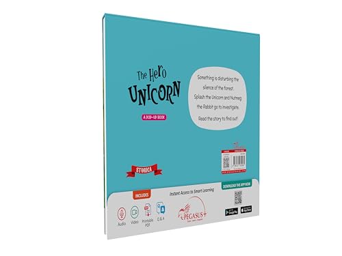The Hero Unicorn - Pop Up Book for Kids 4+ Years - Retail Maharaj