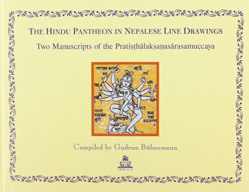 The Hindu Pantheon in Nepalese Line Drawings - Retail Maharaj