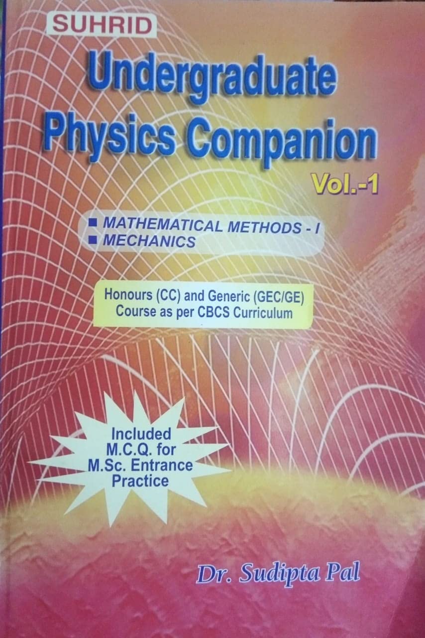 Undergraduate Physics Companion - Vol - 1 - Retail Maharaj