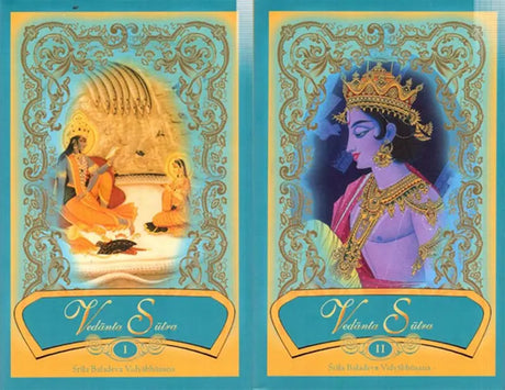 Vedanta Sutra with the Commentary of Baladeva Vidyabhushana (Set of 2 Volumes) - Retail Maharaj