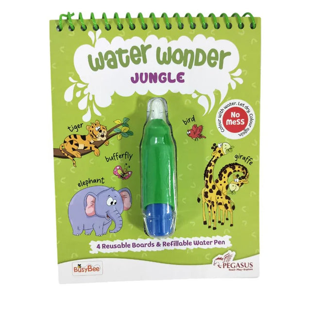 Water Wonder - Jungle Theme Magical Colouring Book - Retail Maharaj