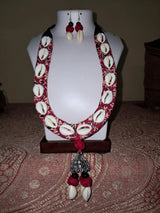 Cowrie Charm Tribal Necklace Set - Retail Maharaj