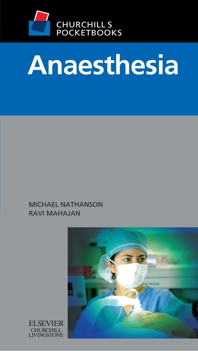 Churchill's Pocketbook of Anaesthesia (Churchill Pocketbooks) - Retail Maharaj