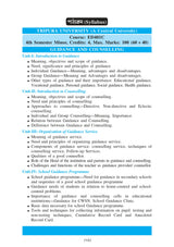 Nirdeshona O Poramarshodan (Guidance and Counselling) Semester - IV [Tripura University]  (Bengali Version) - Retail Maharaj